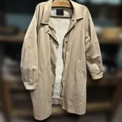 KBF フリース裏地付き　ボーイフレンドコート