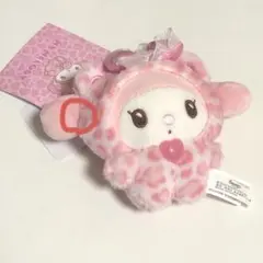 サンリオ⭐︎マイメロ　ヒョウ柄　ピンク　ぬいぐるみマスコット