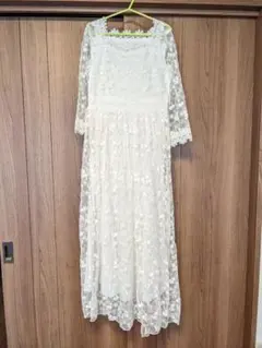 【新品】ドレス　白　フォトウェディング前撮り