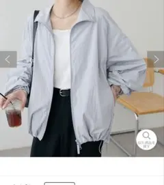 Discoat【日差しから守る UPF50】UVカットスタンドシャツブルゾンのサムネイル