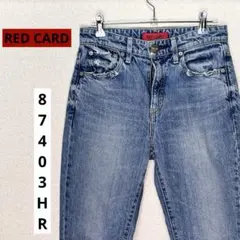 RED CARD/ハイライズ/日本製/24/87403HR/レッドカード/デニム