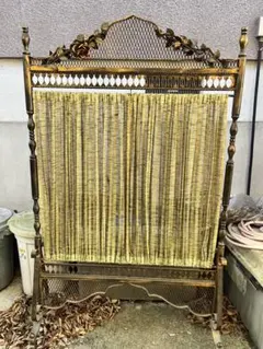 直接引取/鎌倉】ヴィンテージ ラタン家具セット シェルパーテーション