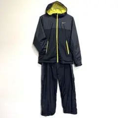 NIKE メンズ　セットアップウェア　ブラック×イエロー　ゆったりM〜Ｌ
