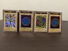 遊戯王　死者蘇生&融合&六芒星の呪縛 魔法4枚セット