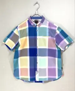 495 極美 Paul Smith JEANS 上質コットン 半袖シャツ Mのサムネイル