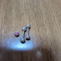 ステンレス製ボディピアス 14G