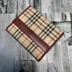 新品＆未使用】BURBERRY バーバリー カード入れ 名刺入れ ノバチェック