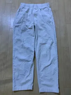 UNIQLO ユニクロ コーデュロイ イージーアンクルパンツ 白 Ｓ