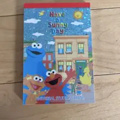 セサミストリート メモ帳