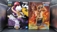 ワンピース フィギュア 2種セット BRC ルフィ ニカ 出航 エース