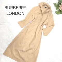 BURBERRY バーバリー 40 L シャツ ワンピース ロング チェック