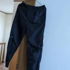 値下げ軽量パンツ サイドストライプ付きナイキ紺s美