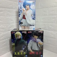【3種セット】地獄先生ぬ〜べ〜 フィギュア 玉藻京介 鵺野鳴介 ゆきめ