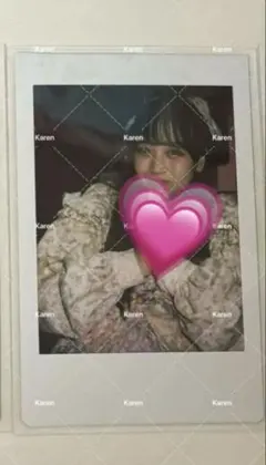 ぽ*む様 FRUITSZIPPER 松本かれん チェキ