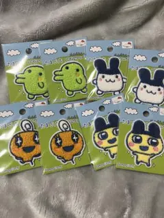 セリア たまごっち ワッペン8枚セット