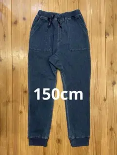 美品　LOGOS デニム風 キッズ ズボン 150cm