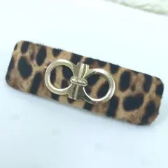 新品 FERRAGAMO フェラガモ バレッタ レオパード ヒョウ柄 - メルカリ