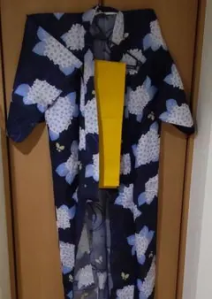 紫陽花浴衣 肌着セットのサムネイル