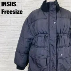 INSIIS インシス ウエストドロストパテッド ロング アウター 1162