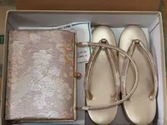 大丸誂え 西陣織 草履バッグセット 和装小物 成人式 訪問着 振袖など 着物