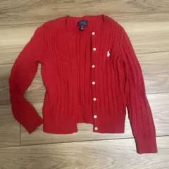 Polo Ralph Lauren 赤 カーディガン S