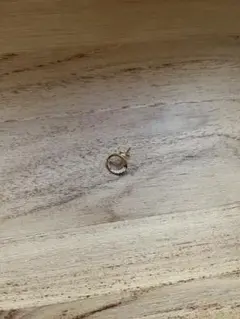 ete ゴールド フープピアス