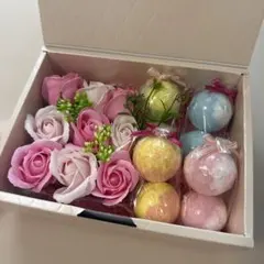 Un usual store バスボム＆お花の入浴剤 ギフトセットのサムネイル