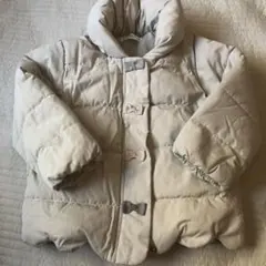 ライトグレージャケット90cm リボン　アウター