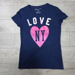 Aeropostale LOVE NY Tシャツ ネイビー Lのサムネイル