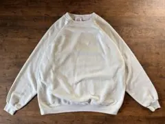 ヴィンテージ USA製 ラグラン スウェット 無地　HANES ①のサムネイル