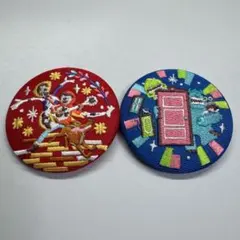 新品ディズニー刺繍缶バッジ第2弾 モンスターズインク リメンバーミー