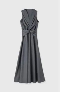 《新品未使用》アニュアンス　ツイストギャザーワンピース