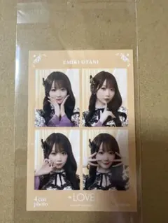 イコールラブ　4カットフォトカード　大谷英美里