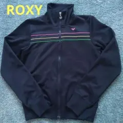 ROXY ブラック　フルジップ　ジャージ　ジャケット　ロキシーのサムネイル