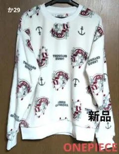 【ONEPIECE】メンズ　Мサイズ　裏起毛　フリース　トップス