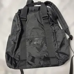 アニエス・ベー　黒リュックサック　A4サイズ入ります