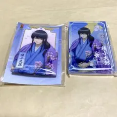 銀魂 桂小太郎 お花見 2点セット アクリルブロック & アート缶バッジ