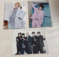 キンプリ 永瀬廉 集合 オリジナルフォト 3枚セット