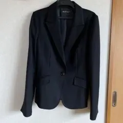 INDIVI ブラックジャケット サイズ40 スカート 38