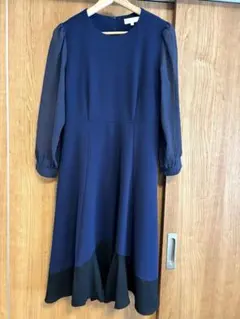 【美品】SWEET MOMMY ネイビー M フォーマルワンピース
