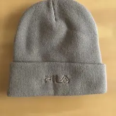 FILA ニット帽 　ブラウン
