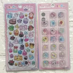 【正規品】ほっぺちゃん プチドロップステッカー おはじき 2枚セット