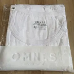 新品 オムネス メンズ タンクトップ　肌着　綿100％　無地　コットン　白