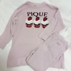 GELATO PIQUE カップケーキ柄 ルームウェア　パジャマ