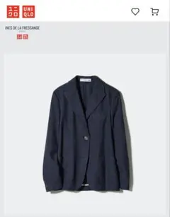 UNIQLO イネスコラボ　コットンリネンテーラードジャケット