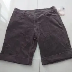 無印良品ストレッチコーデュロイ ハーフパンツ 67
