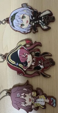 ホロライブ一番くじラバーストラップ3人セット バラ売り⭕️