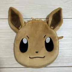 イーブイ ポーチ ポシェット ぬいぐるみフェイス ミニポーチ ポケモン