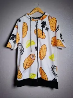 【NieR】サブカル系 カキフライ パーカー kawaii