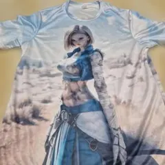 人造人間18号3DグラフィックTシャツ